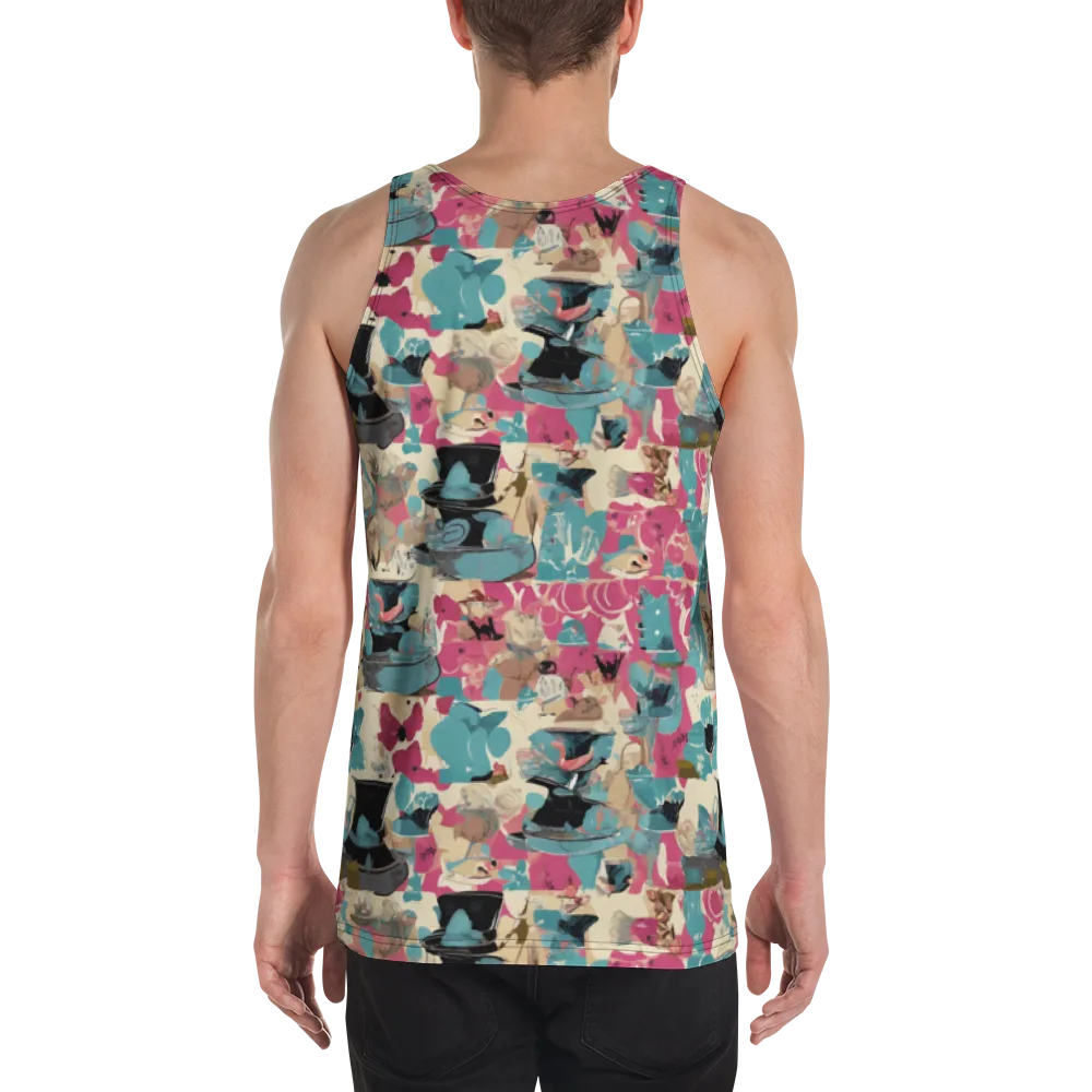 Cabinet of Curiosities on Men's Tank Top — Back