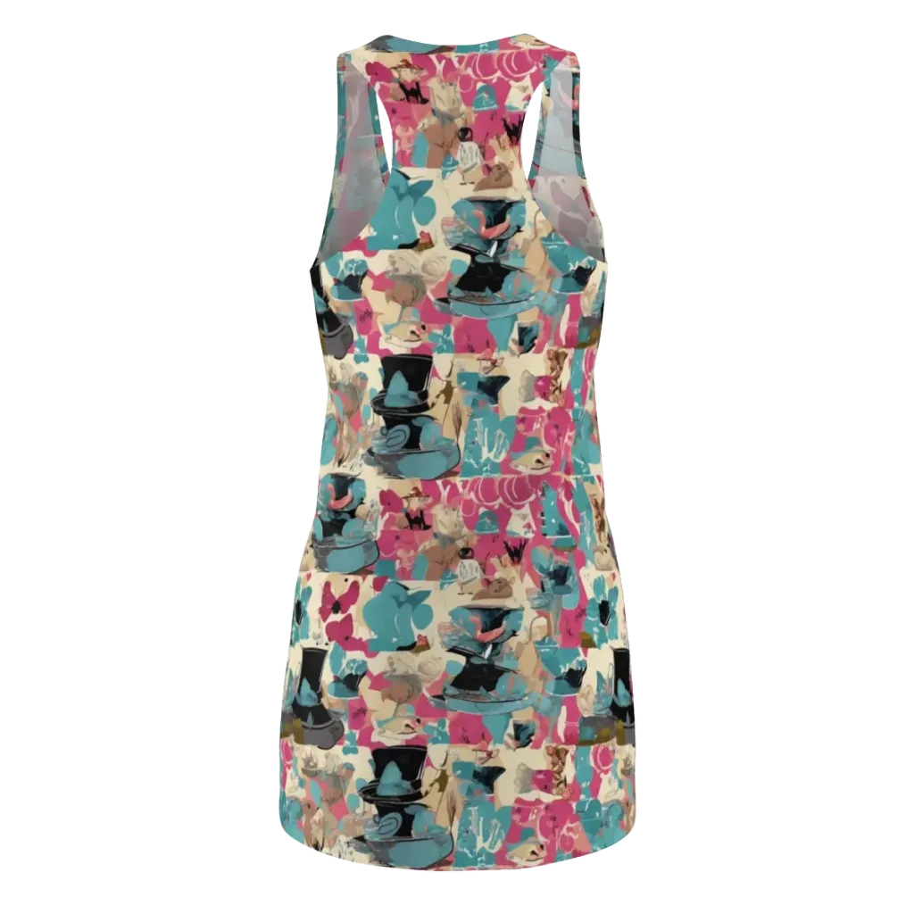 Cabinet of Curiosities on Racerback Dress — Back