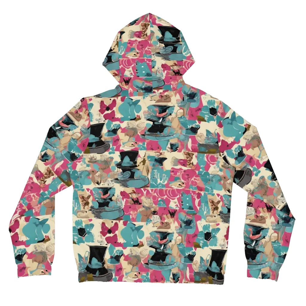 Cabinet of Curiosities on Women's Full-Zip Hoodie — Back