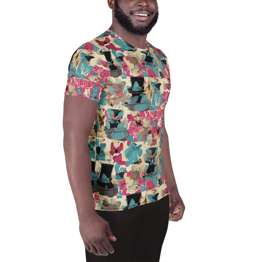 Cabinet of Curiosities on Men's Athletic T-Shirt — Right