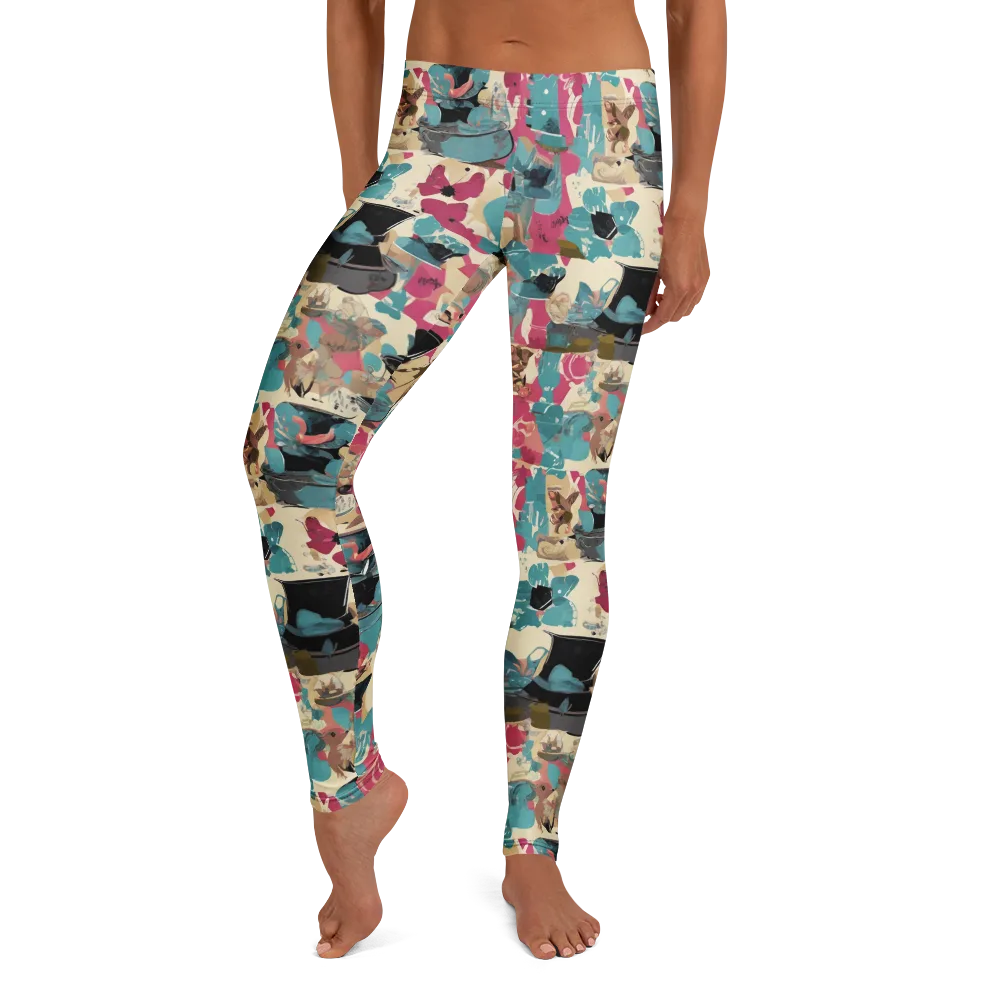 Cabinet of Curiosities on Leggings — Front