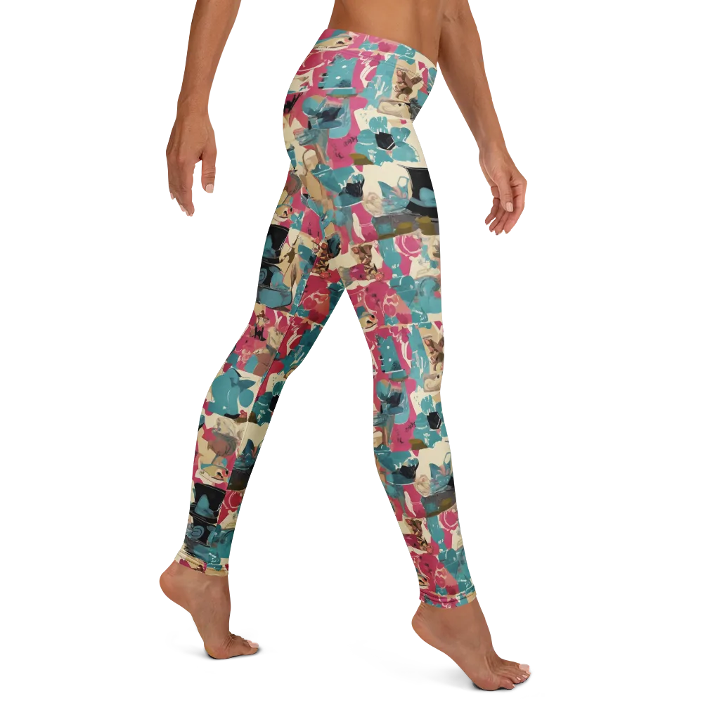 Cabinet of Curiosities on Leggings — Right