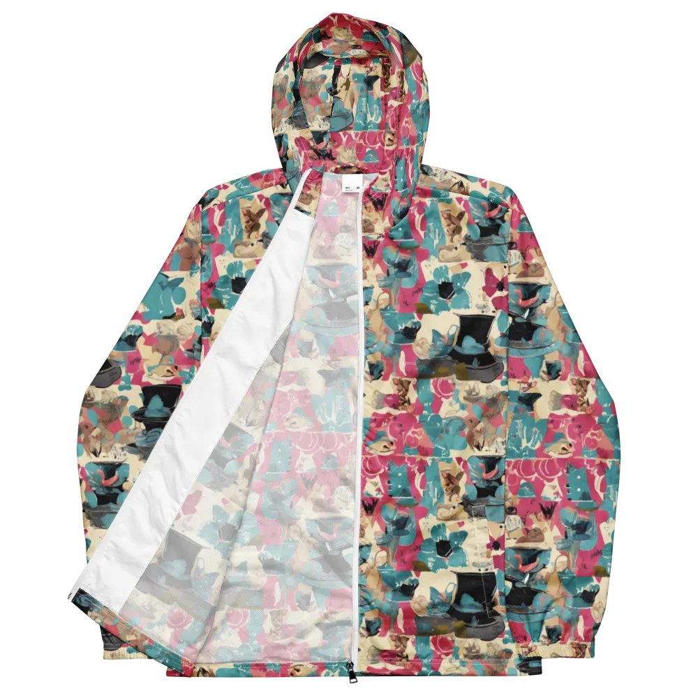 Cabinet of Curiosities on Men's Windbreaker — Front