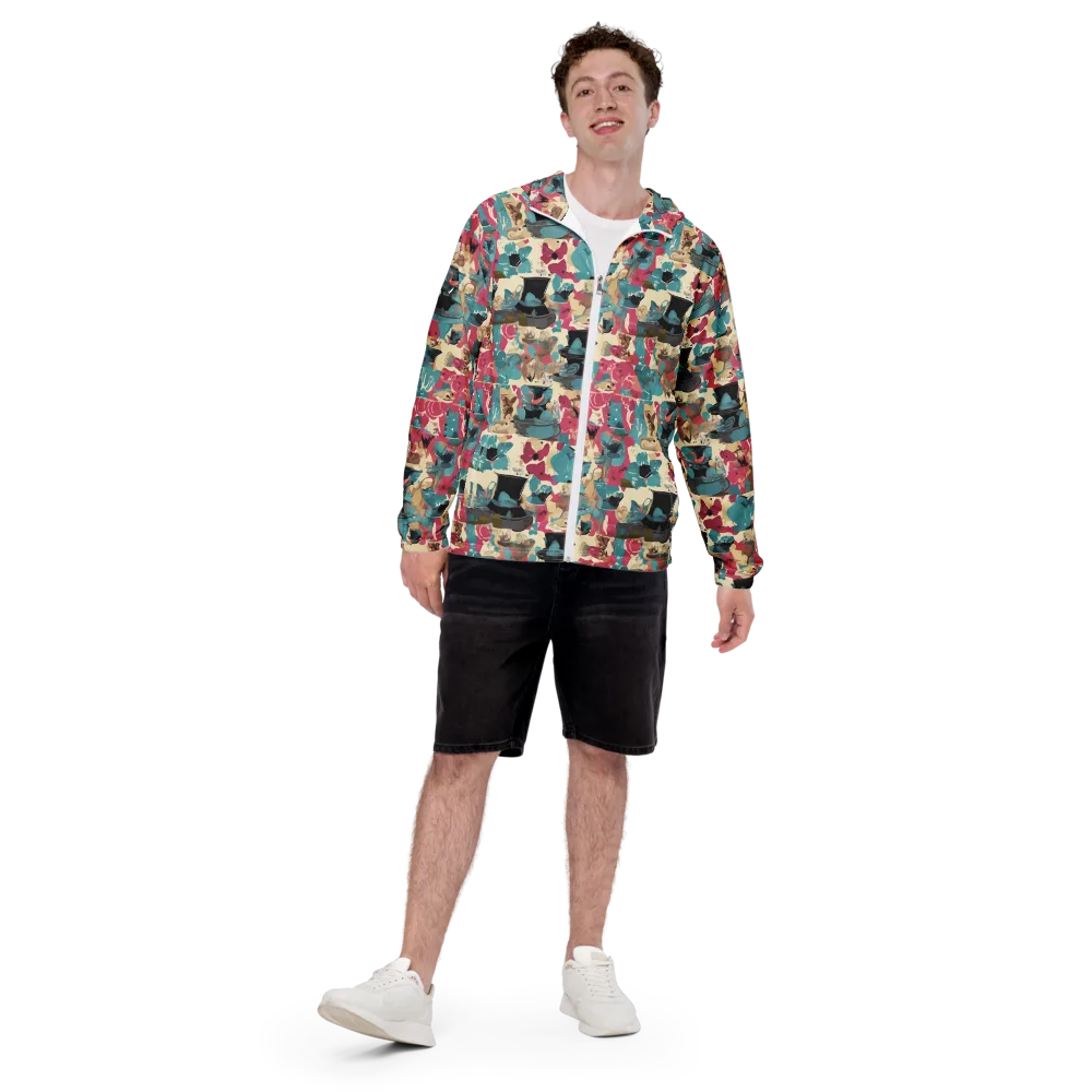 Cabinet of Curiosities on Men's Windbreaker — Front