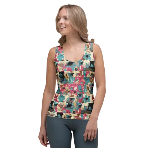 Cabinet of Curiosities on a Women's Tank Top