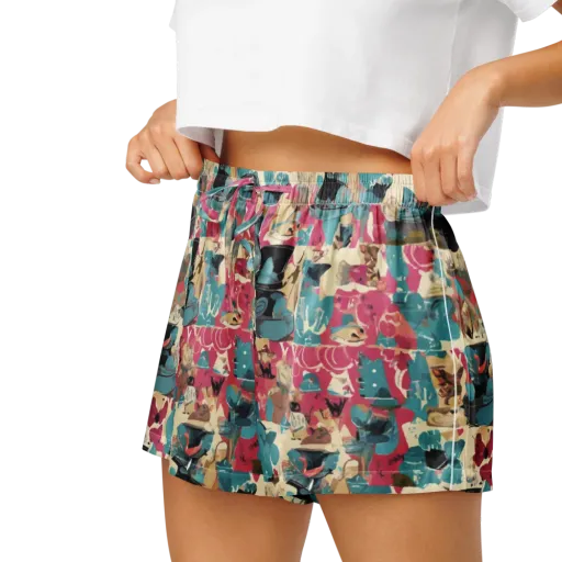 Cabinet of Curiosities on a Women's Pajama Shorts
