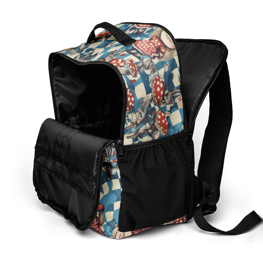 Wonderland Checkmate on Utility Backpack — Product details 2
