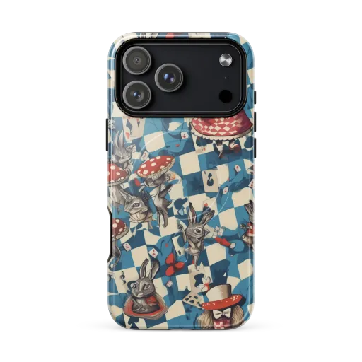 Wonderland Checkmate on a MagSafe Tough Case for iPhone®