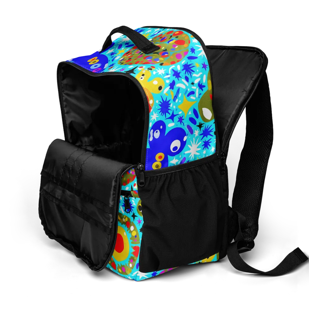 Cosmic Critter Bloom on Utility Backpack — Product details 2