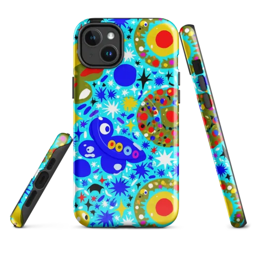 Cosmic Critter Bloom on a MagSafe Tough Case for iPhone®