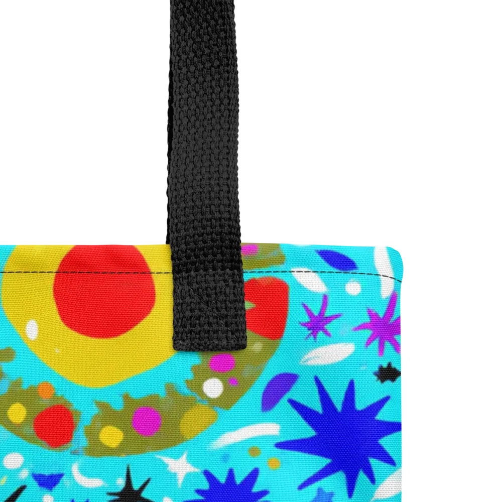 Cosmic Critter Bloom on Tote Bag — Product details
