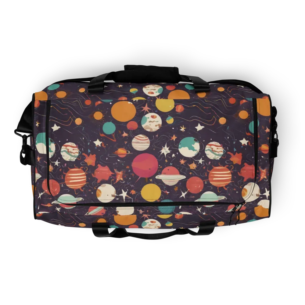 Saturn After Dark on Duffle Bag — Top