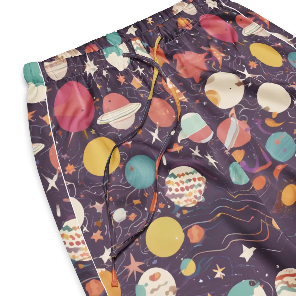 Saturn After Dark on Women's Pajama Pants — Product details