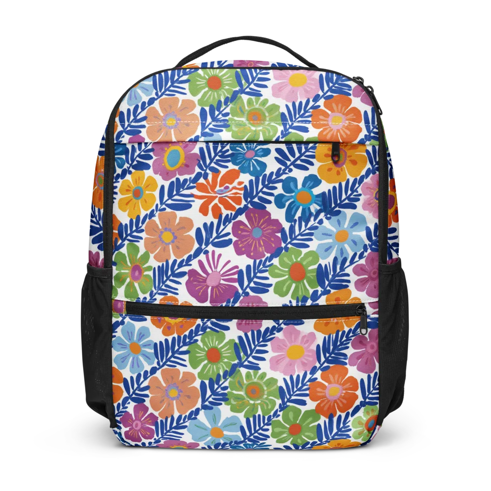 Botanical Cadence on Utility Backpack — Front