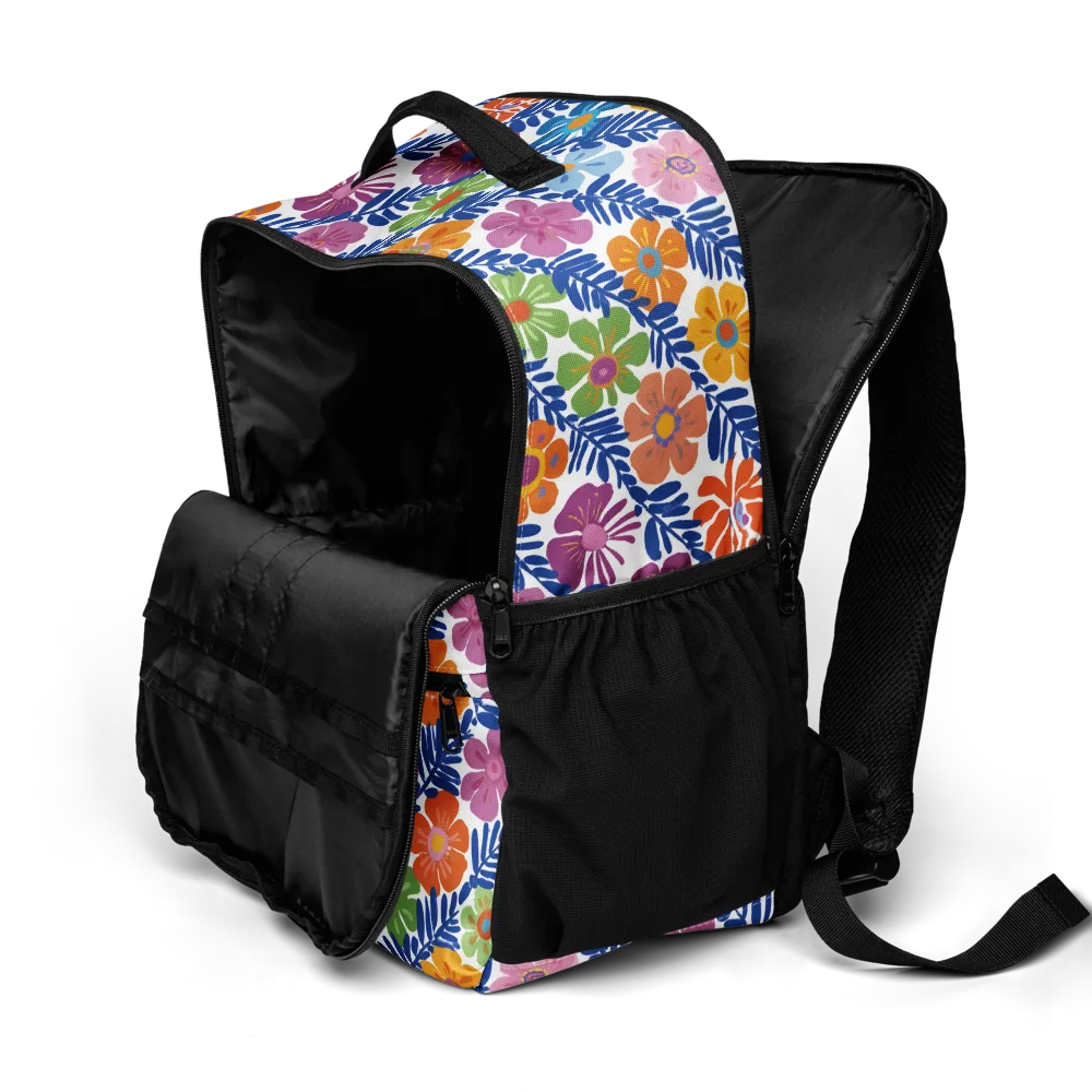 Botanical Cadence on Utility Backpack — Product details 2
