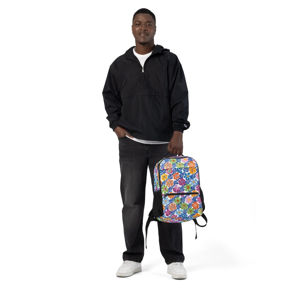 Botanical Cadence on Utility Backpack — Front