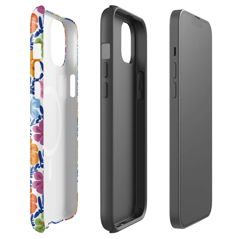 Botanical Cadence on MagSafe Tough Case for iPhone® — Front