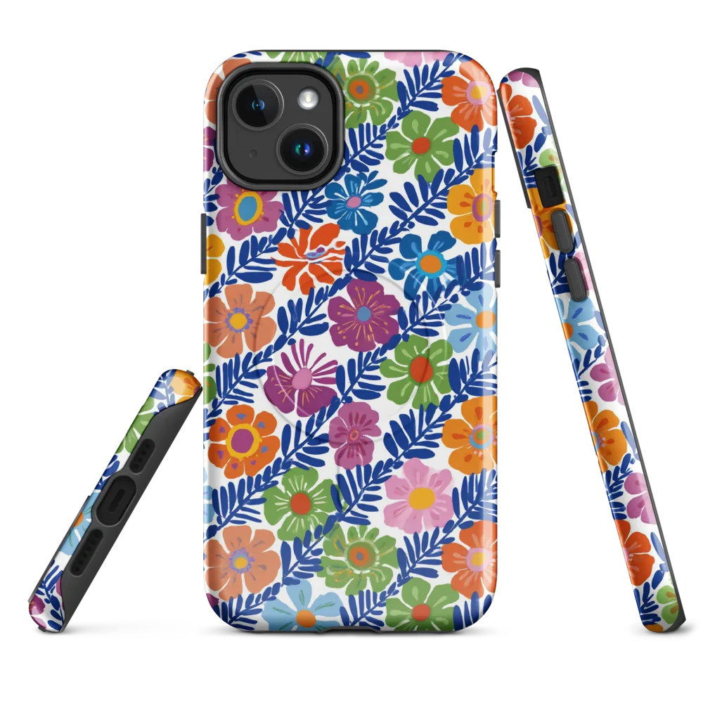 Botanical Cadence on MagSafe Tough Case for iPhone® — Front