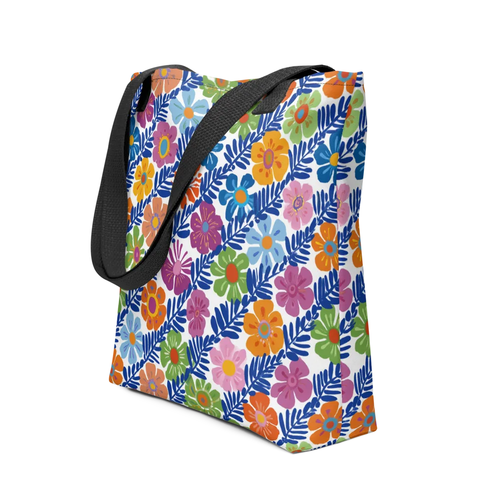 Botanical Cadence on Tote Bag — Front
