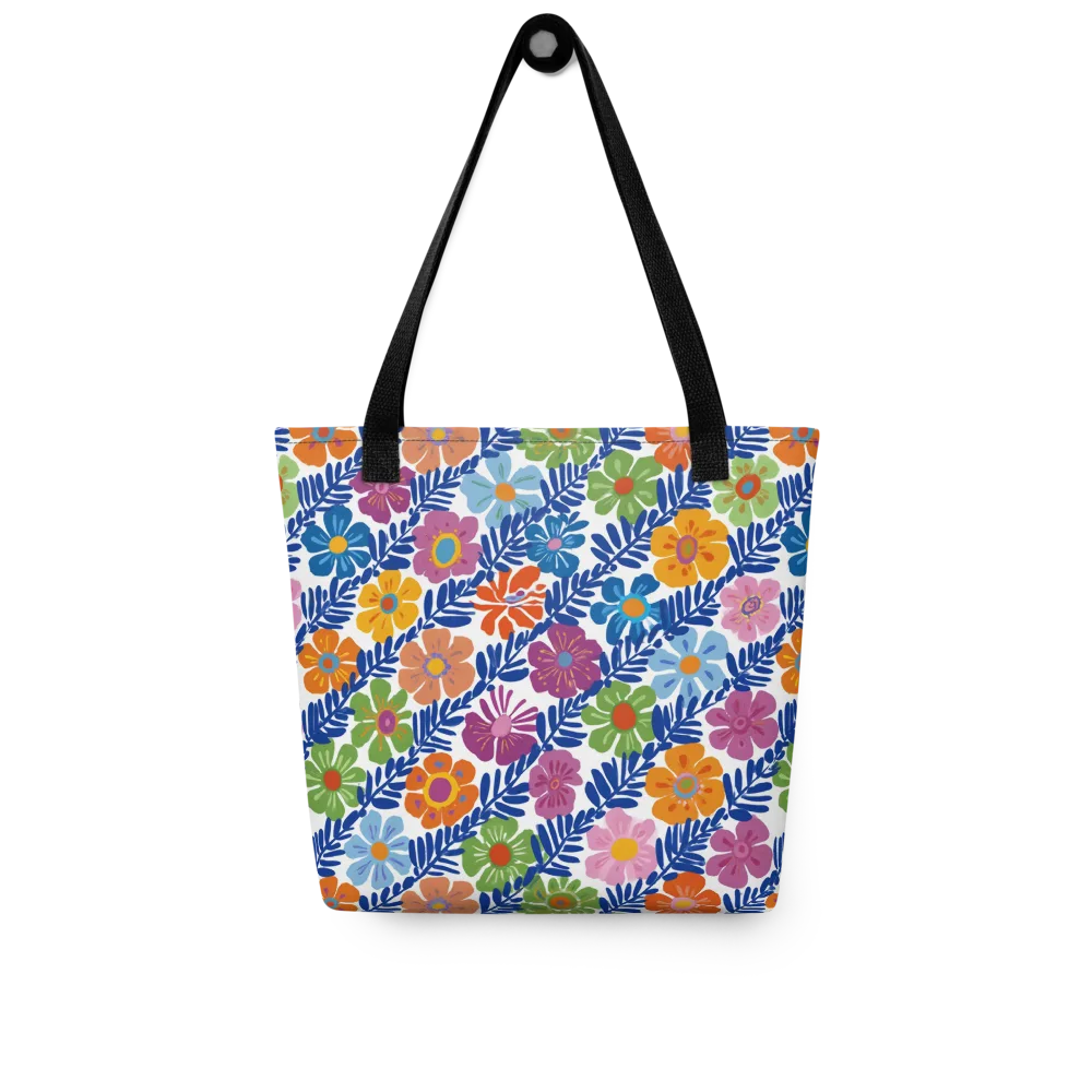 Botanical Cadence on Tote Bag — Front