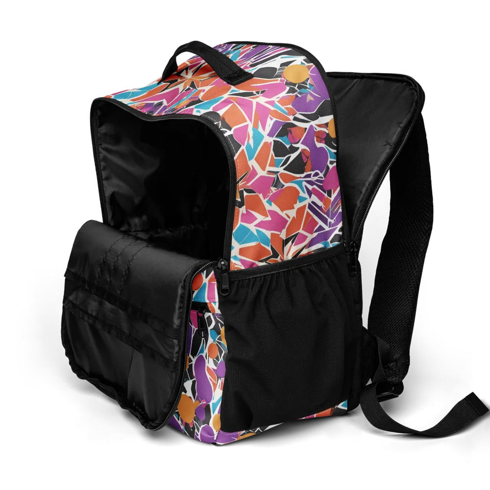 Kaleidoscope Grove on Utility Backpack — Product details 2