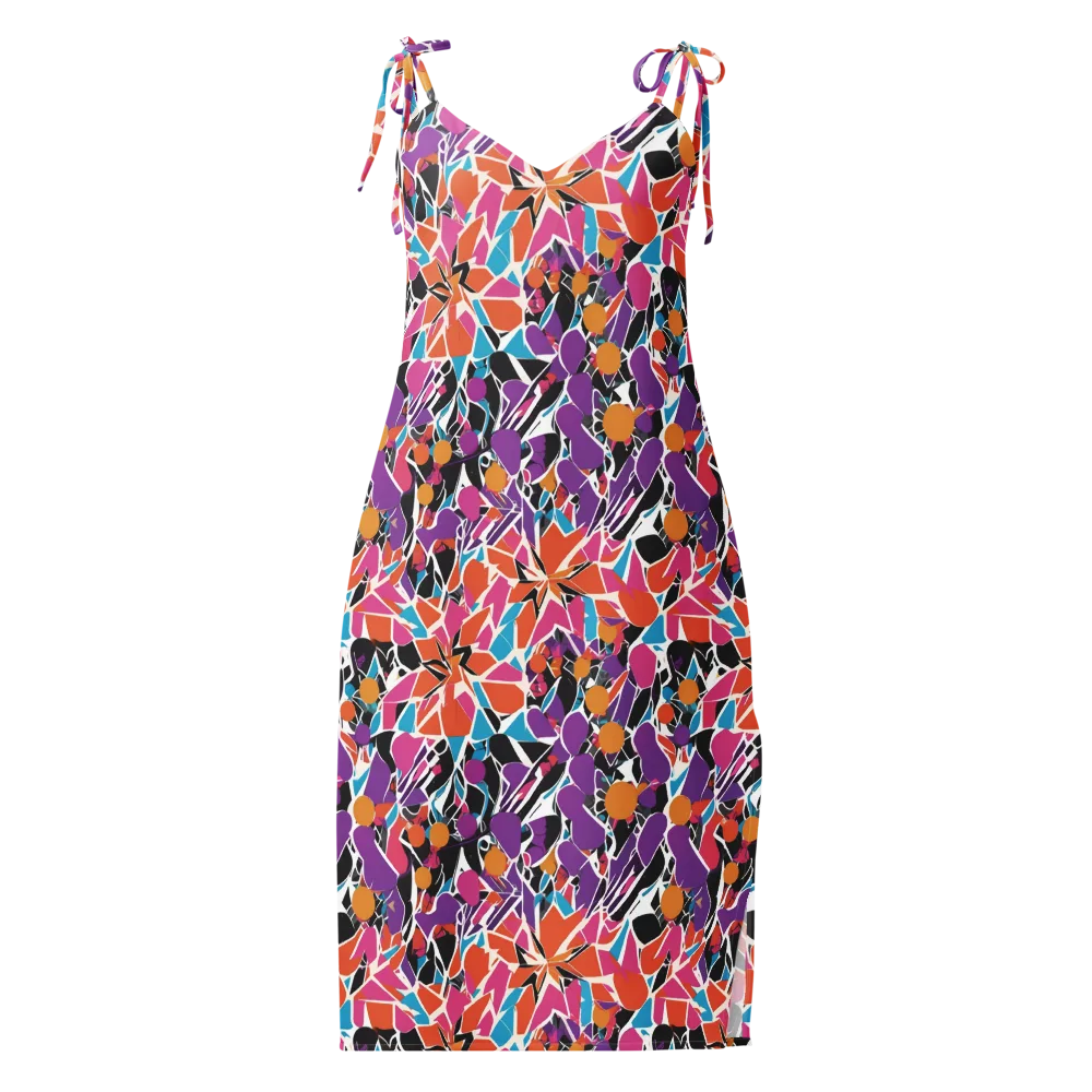 Kaleidoscope Grove on Slip Dress — Front