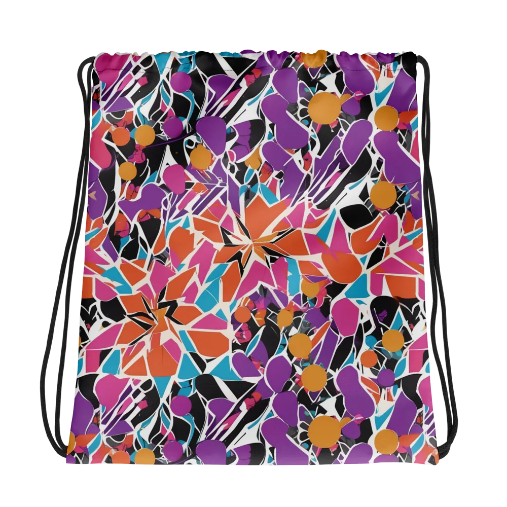 Kaleidoscope Grove on Drawstring Bag — Photo