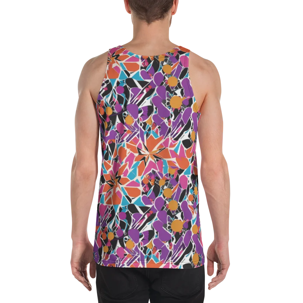 Kaleidoscope Grove on Men's Tank Top — Back