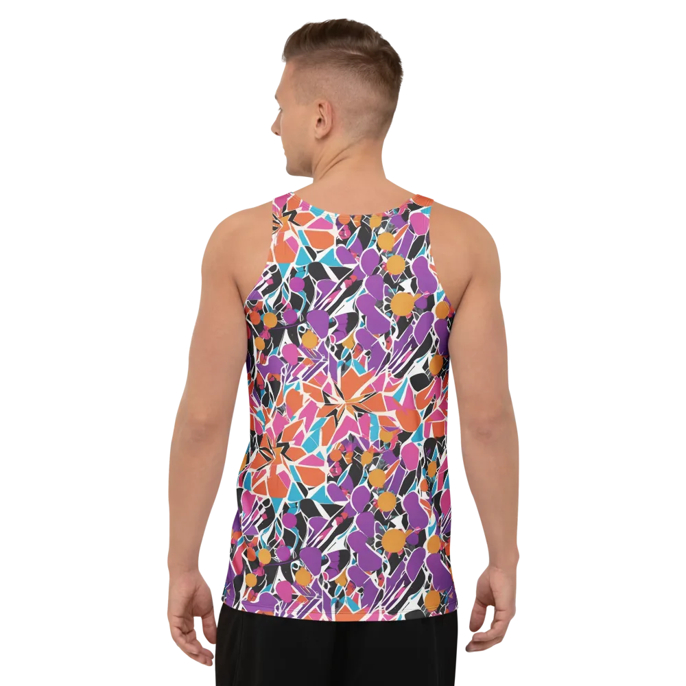 Kaleidoscope Grove on Men's Tank Top — Back