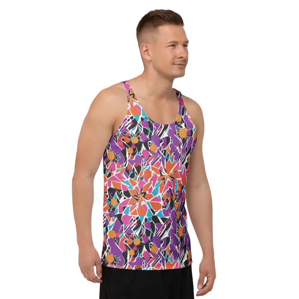 Kaleidoscope Grove on Men's Tank Top — Right Front