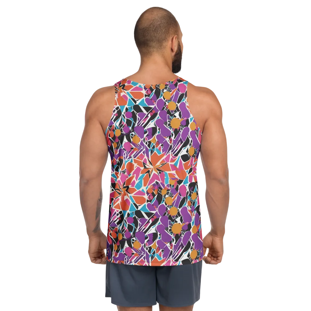 Kaleidoscope Grove on Men's Tank Top — Back