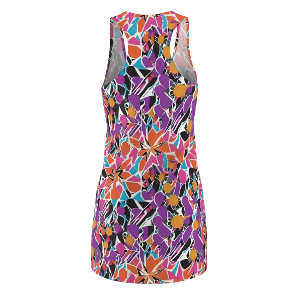 Kaleidoscope Grove on Racerback Dress — Back