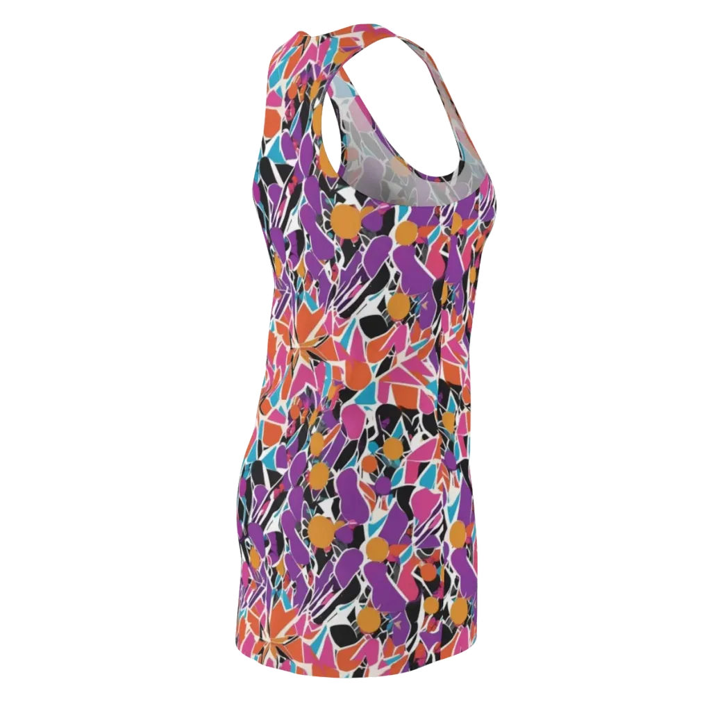 Kaleidoscope Grove on Racerback Dress — Back Side