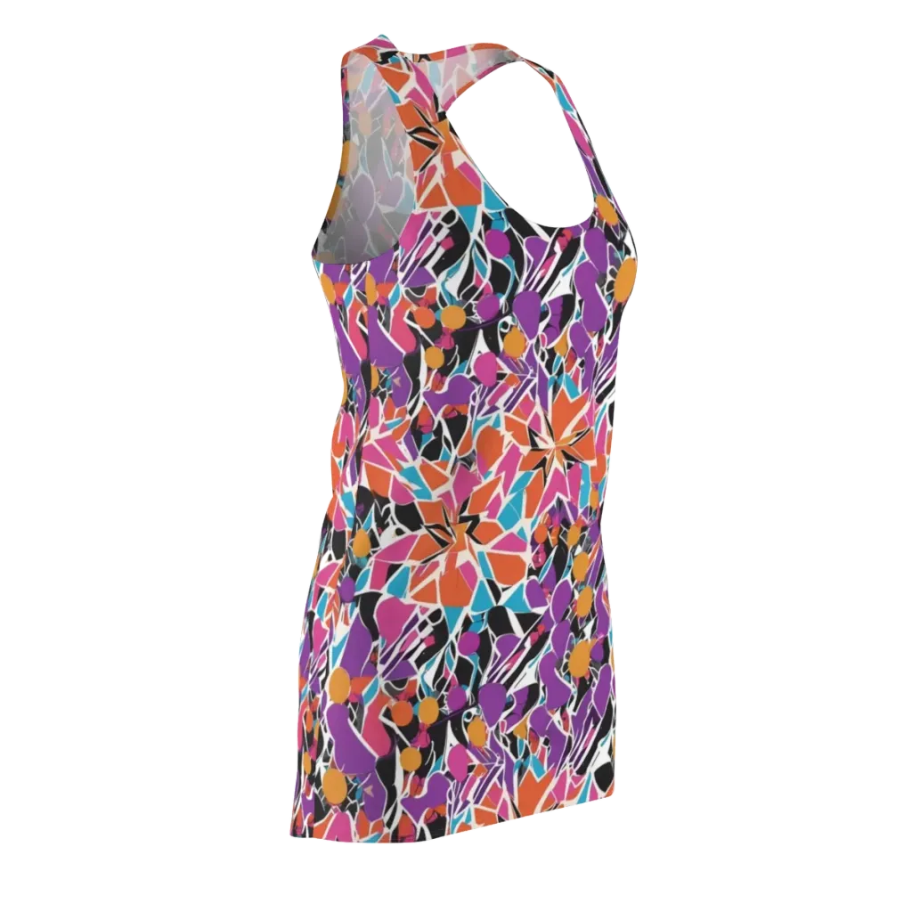 Kaleidoscope Grove on Racerback Dress — Front Side