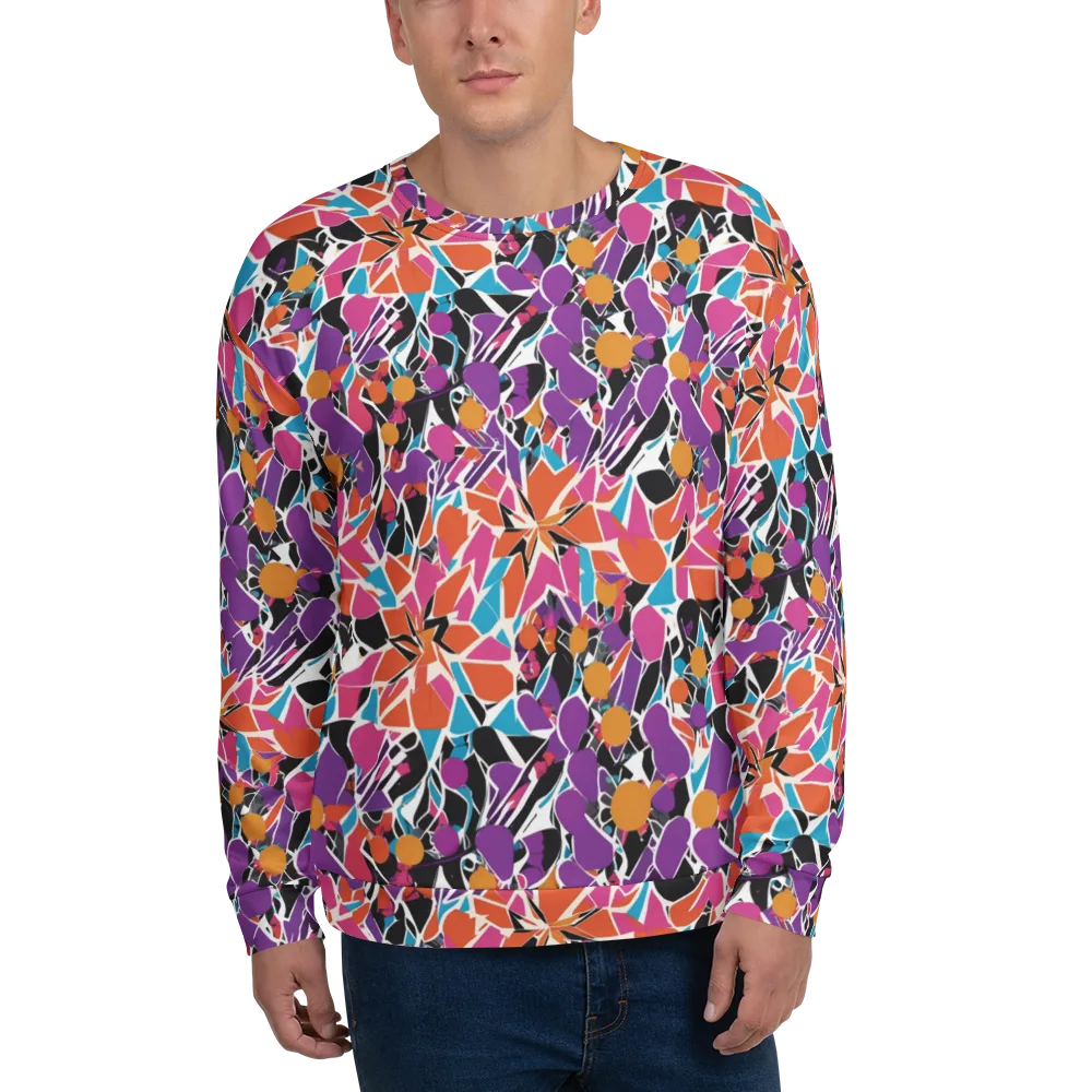 Kaleidoscope Grove on Sweatshirt — Front