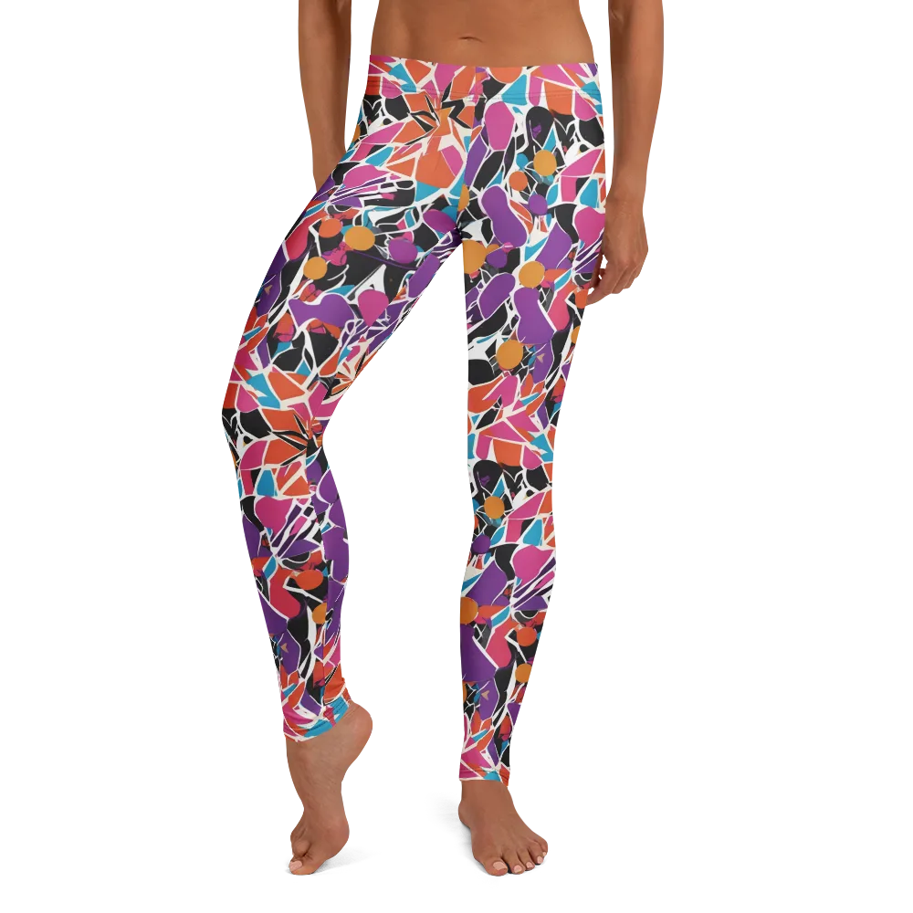Kaleidoscope Grove on Leggings — Front