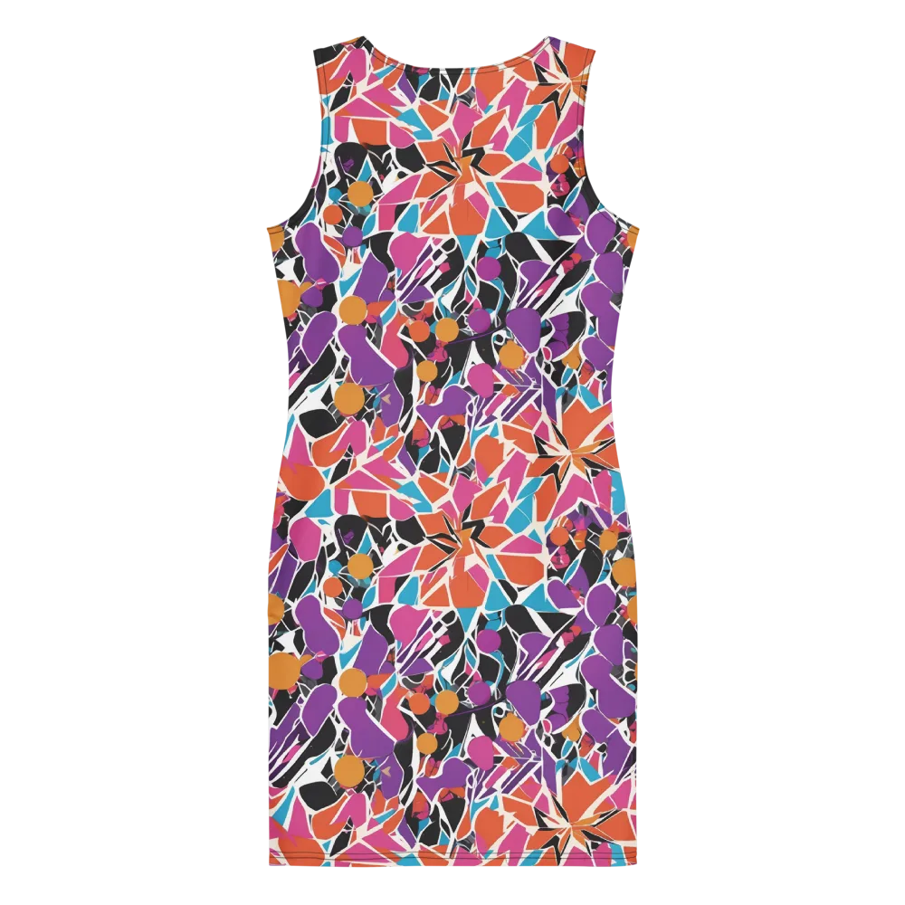 Kaleidoscope Grove on Bodycon Dress — Back