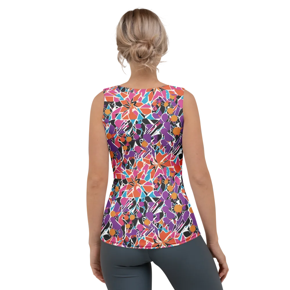 Kaleidoscope Grove on Women's Tank Top — Back