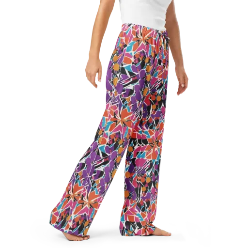 Kaleidoscope Grove on a Women's Pajama Pants