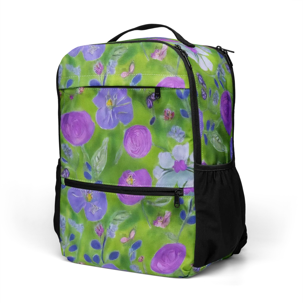 Garden Voltage on Utility Backpack — Left Front