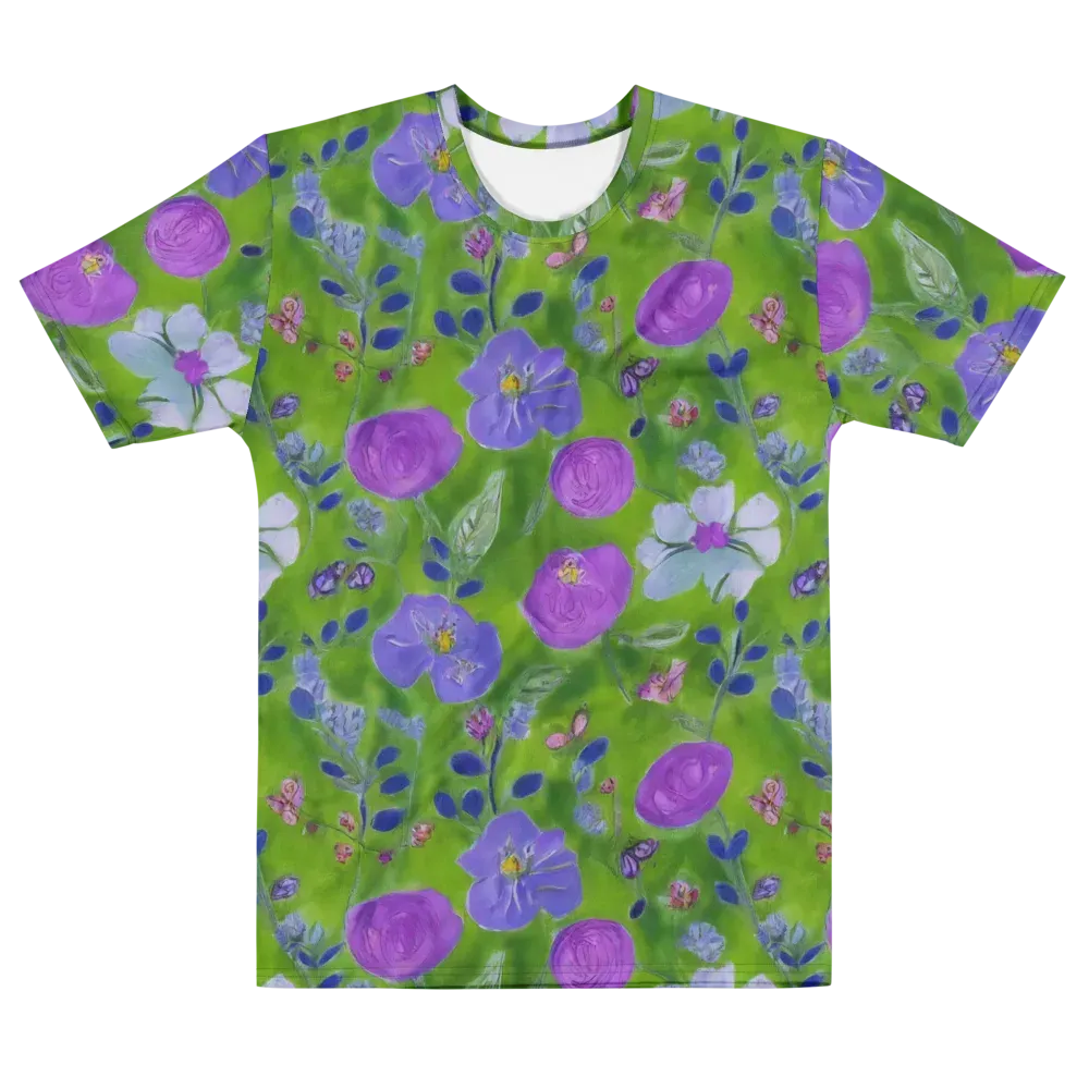 Garden Voltage on Men's Crew Neck T-Shirt — Front