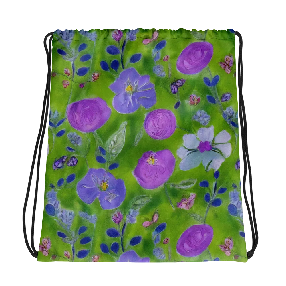Garden Voltage on Drawstring Bag — Photo