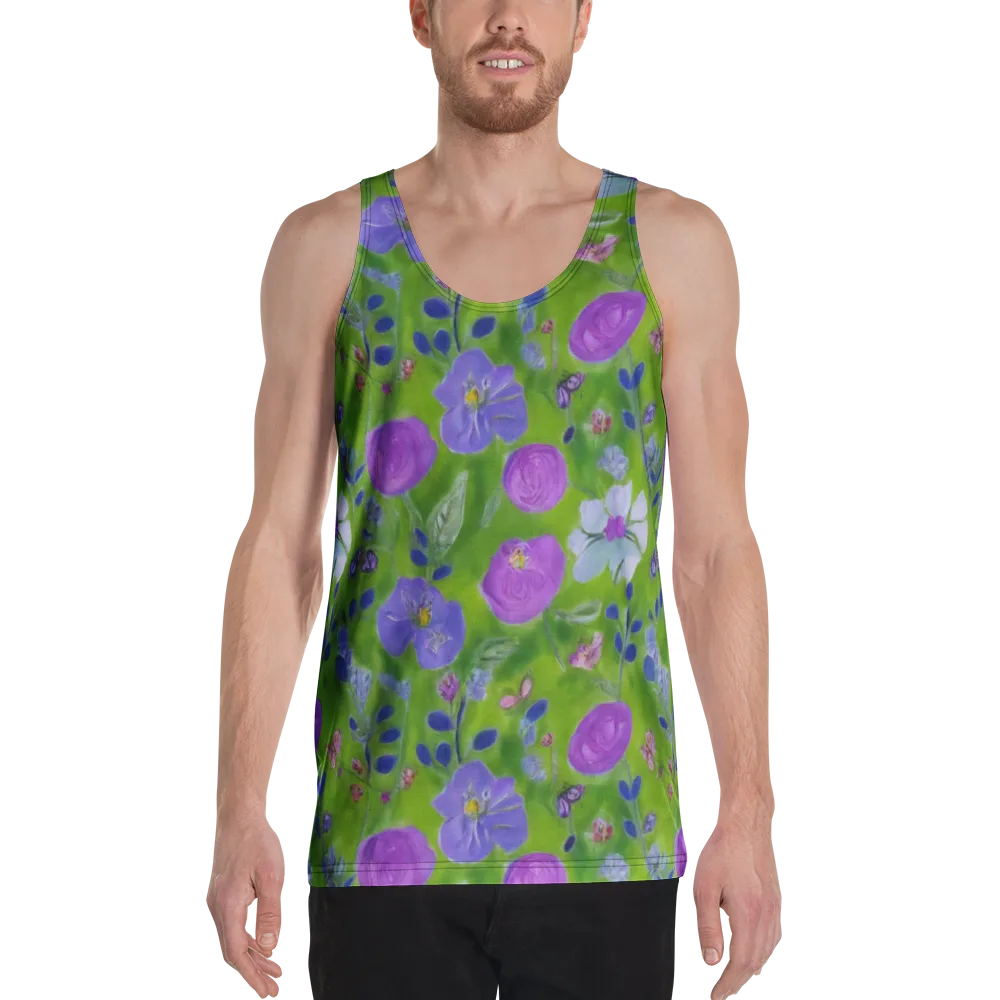 Garden Voltage on Men's Tank Top — Front