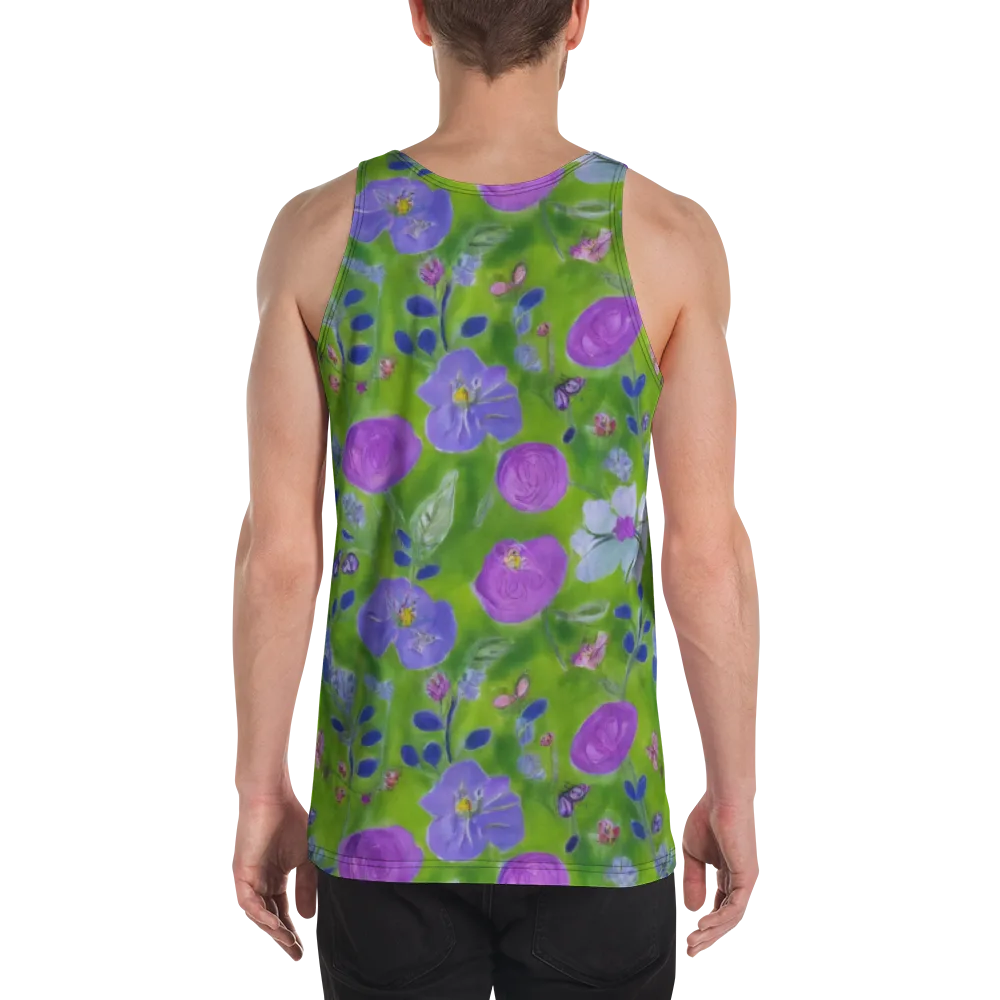 Garden Voltage on Men's Tank Top — Back
