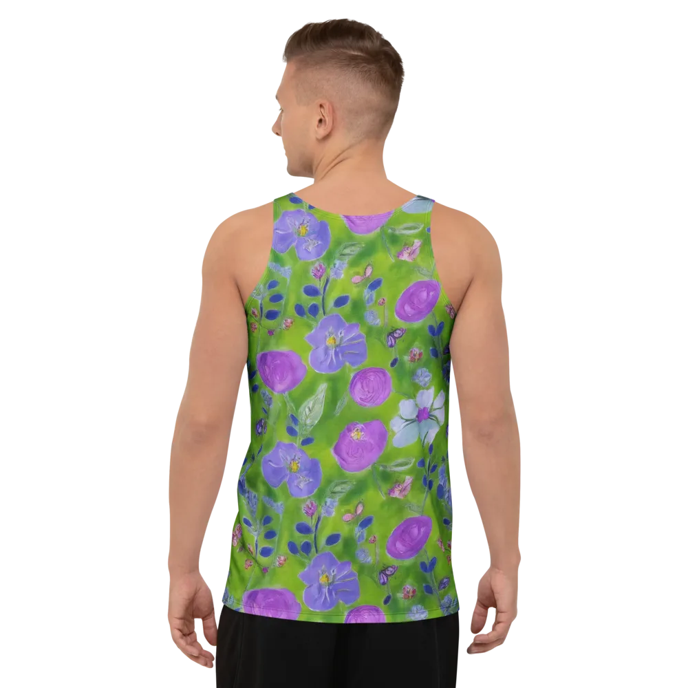 Garden Voltage on Men's Tank Top — Back