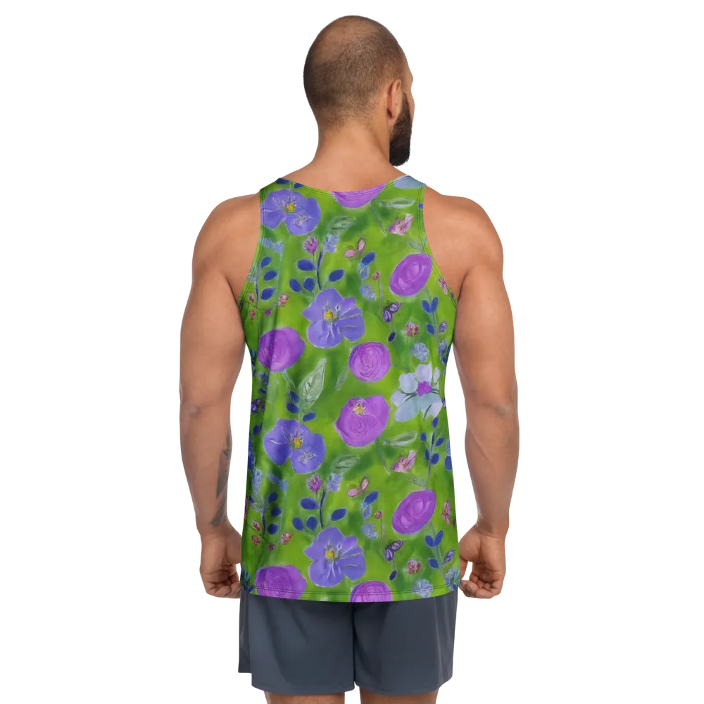 Garden Voltage on Men's Tank Top — Back