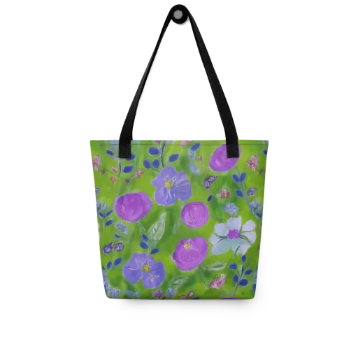 Garden Voltage on a Tote Bag