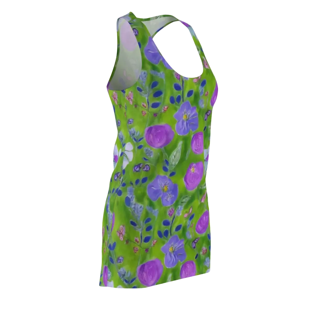 Garden Voltage on Racerback Dress — Front Side