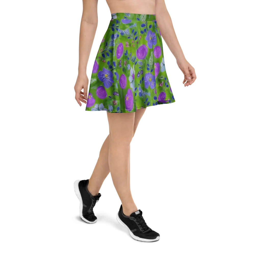 Garden Voltage on Skater Skirt — Right