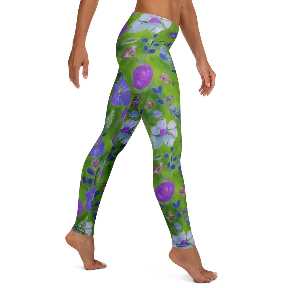 Garden Voltage on Leggings — Right